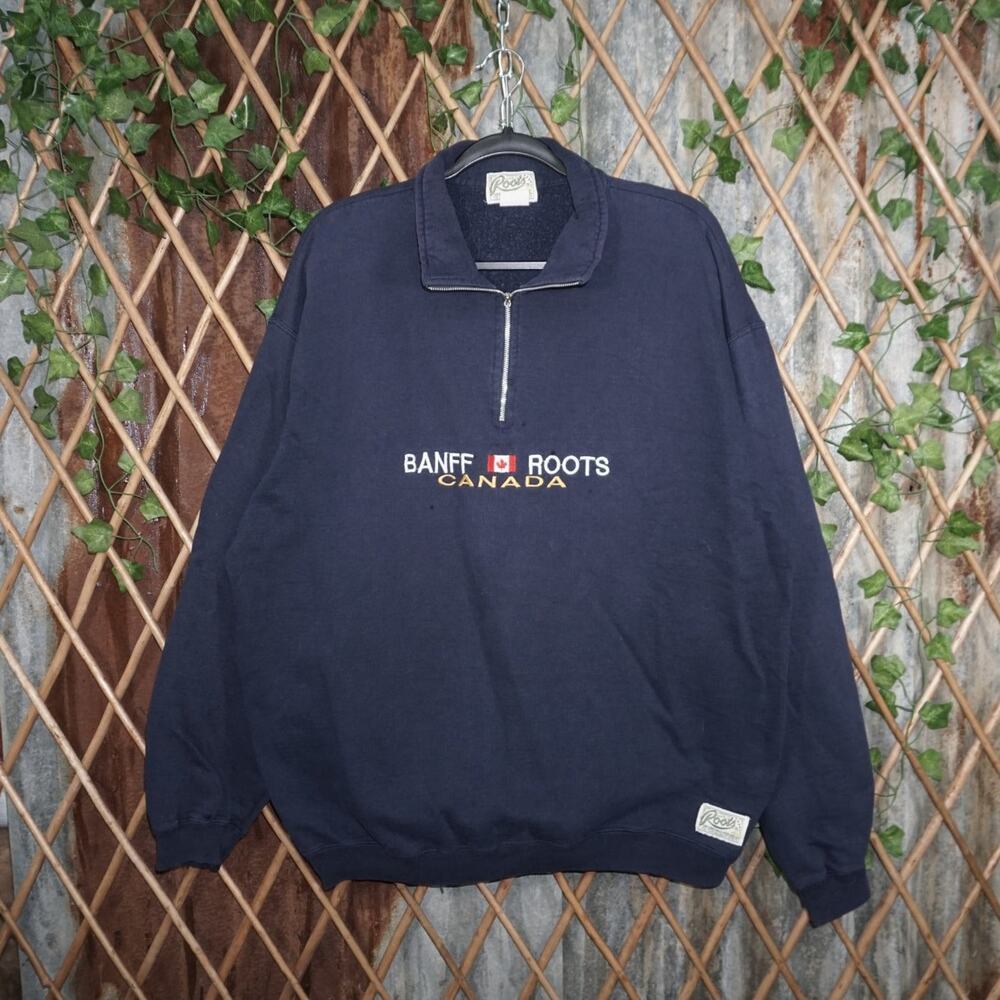 XL - Vintage Y2K American Vintage Sweatshirts banff roots